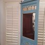 Blue Mahogany Cabinet Image 3
