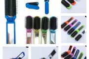 250 Folding Hairbrush Job Lot Clearance