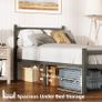 3ft Single Bed Frame with Headboard Image 2