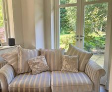2 Matching Traditional Roll-arm Sofas Both 750 Perfect Spotless Condition