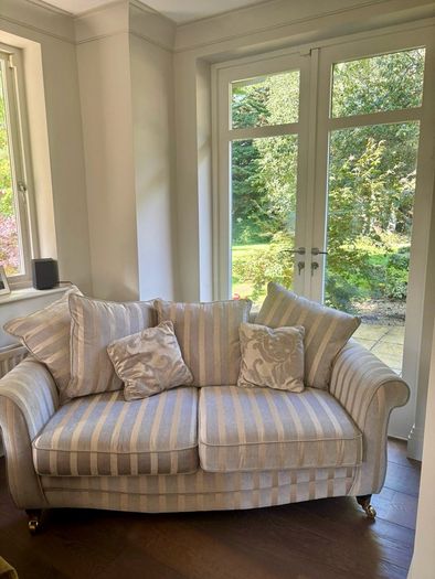 Traditional roll-arm sofas 450 each