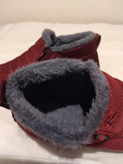 Fleece Lined Waterproof Ankle Boots New