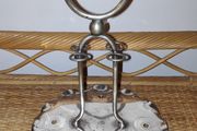 Antique J.B.Chatterley &amp; Sons Silver Plated Egg Server Holder (missing cruet cups &amp;  egg spoons)