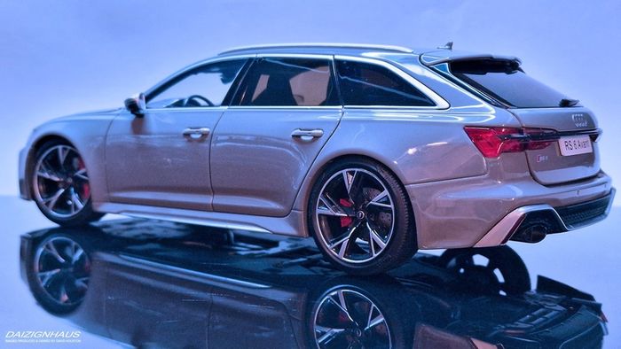 Audi RS6 C8 Avant Nardo grey 1:18 KiloWorks NEW!