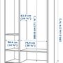 IKEA Songesand Wardrobe Doors, one mirrored Image 4