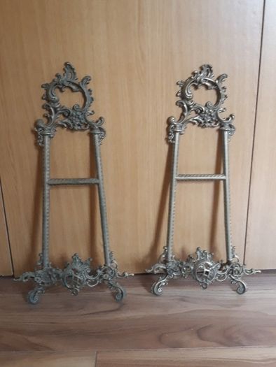 Old Brass picture holders