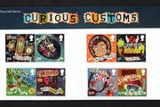 2019 Great Britain Curious Customs Commemorative Stamps Presentation Pack