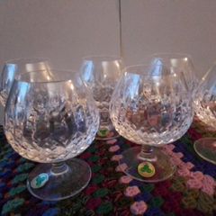 Inisfree Cut Glass Sherry/Liquer Glasses