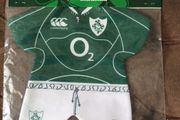 Ireland Rugby And GAA Official Merch.Mini Kits For Display On Car Windows Etc. Collect In Dublin Or Receive Via Post.