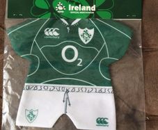 Ireland Rugby And GAA Official Merch.Mini Kits For Display On Car Windows Etc. Collect In Dublin Or Receive Via Post.