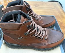 ECCO Track 25 Men's Leather Gore-Tex Mid-Cut Outdoor Boot UK Size 10