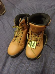 Steel toe cap boots
