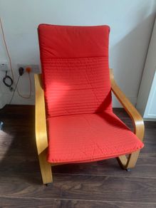 IKEA Poang Red