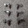 3 + 3 Guitar Machine Heads Chrome Image 2