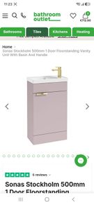 Sonas 500mm vanity unit