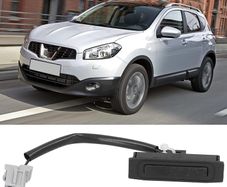 Boot Switch For Nissan Qashqai, Push Button Actuator, Manual Operation, Black