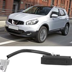 Boot Switch For Nissan Qashqai, Push Button Actuator, Manual Operation, Black