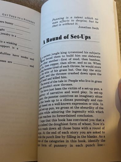 Get Thee To A Punnery Richard Lederer Paperback Wordplay Humor Book 1988