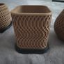 Modern decorative planter & vase set Image 4