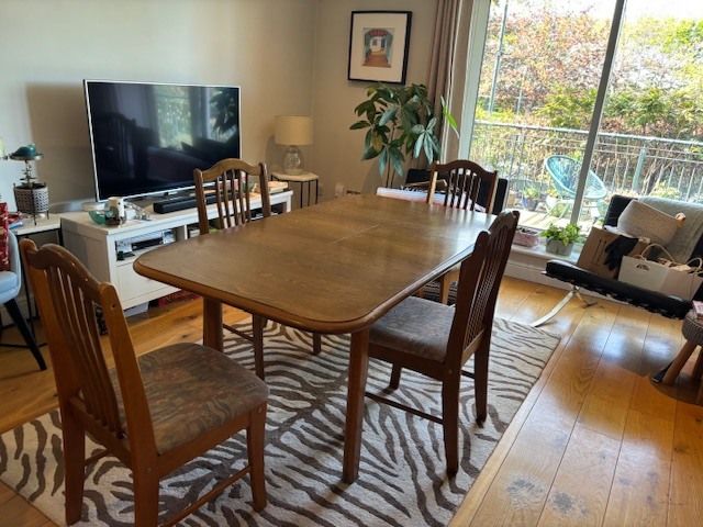 Oak Table and Chairs