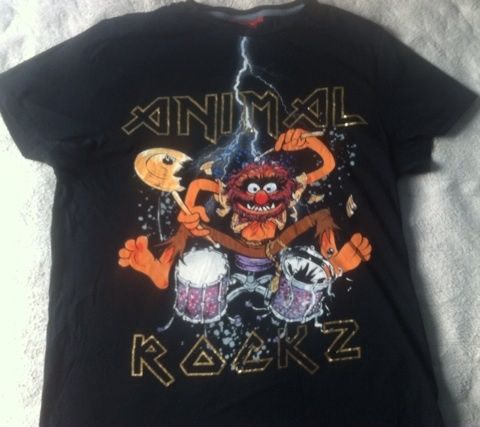 T shirt animal rock SIZE L