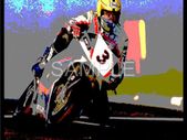 Joey Dunlop North West 200 1999 Art Poster Print