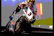 Joey Dunlop North West 200 1999 Art Poster Print
