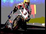 main image for ad Joey Dunlop North West 200 1999 Art Poster Print