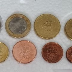 Bulgarian Euro coins set