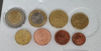 Bulgarian Euro coins set