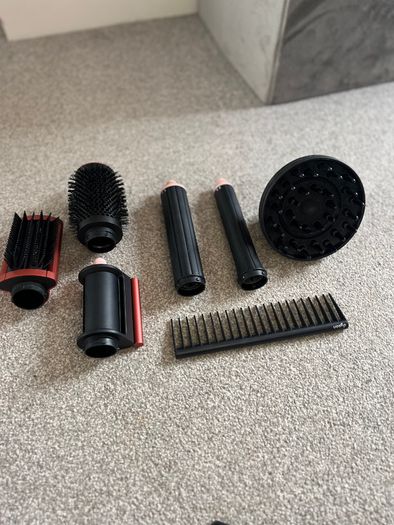 dyson airwrap strawberry bronze/ blush pink