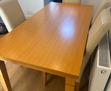BeechWood Dining Table & 6 Chairs