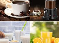 main image for ad BRAND NEW 10L Electric Hot Chocolate Heater Melting Machine 400W Automatic Milk Mixer Warmer for Coffee Other Beverages Commercial