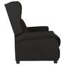 Recliner Chair Black Fabric Image 2