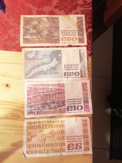 Ireland Series B Banknotes