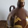 Mid century signed Slipware cider flagon Image 5