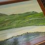 Vintage Woodcut Mount Errigal Scene Image 6