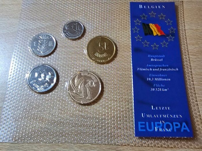 Belgium Sealed Uncirculated Coin Set