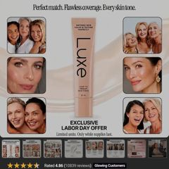 Luxe Colour Changing Foundation & Master Blending Brush Brand New