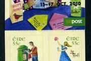 2010 Ireland Stampa Members Greetings Commemorative Stamp Booklet Overprinted for Stampa Mint Never Hinged (MNH)