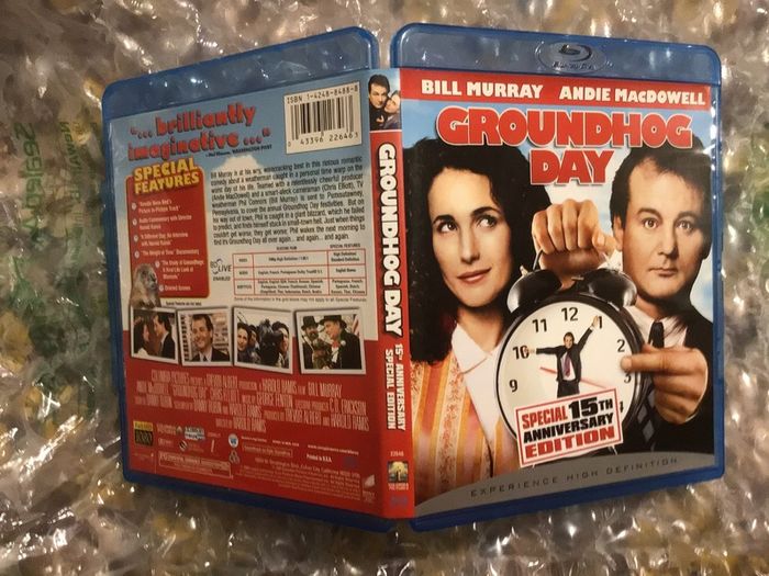 Groundhog Day 15th Anniversary Edition Blu Ray American Import Region Free
