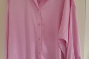 Ladies long silk blouse