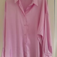 Ladies long silk blouse