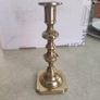 Small Brass Candle Stick Holder. Image 3