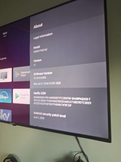 50 inch sharp smart tv