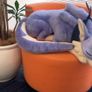 Limited Edition Monster Hunter Rise Plush Palamute Dog Wolf Image 5