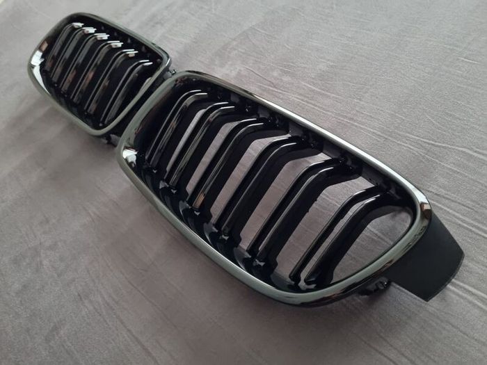 BMW 3 Series F30 F31 Gloss Black Kidney Grilles Brand New