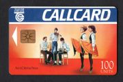 1991 Ireland 100 unit An tOireachtas Callard was issued to promote the Oireachtas festival which celebrates the irish language and culture (Gemplus GEM1) Call Card Used but has 10 units remaining. Telecom Eireann card number 1031a