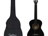 Classical Guitar for Beginner and Kid with Bag Black 1/2 34