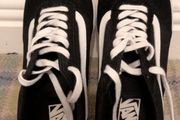 black and white vans